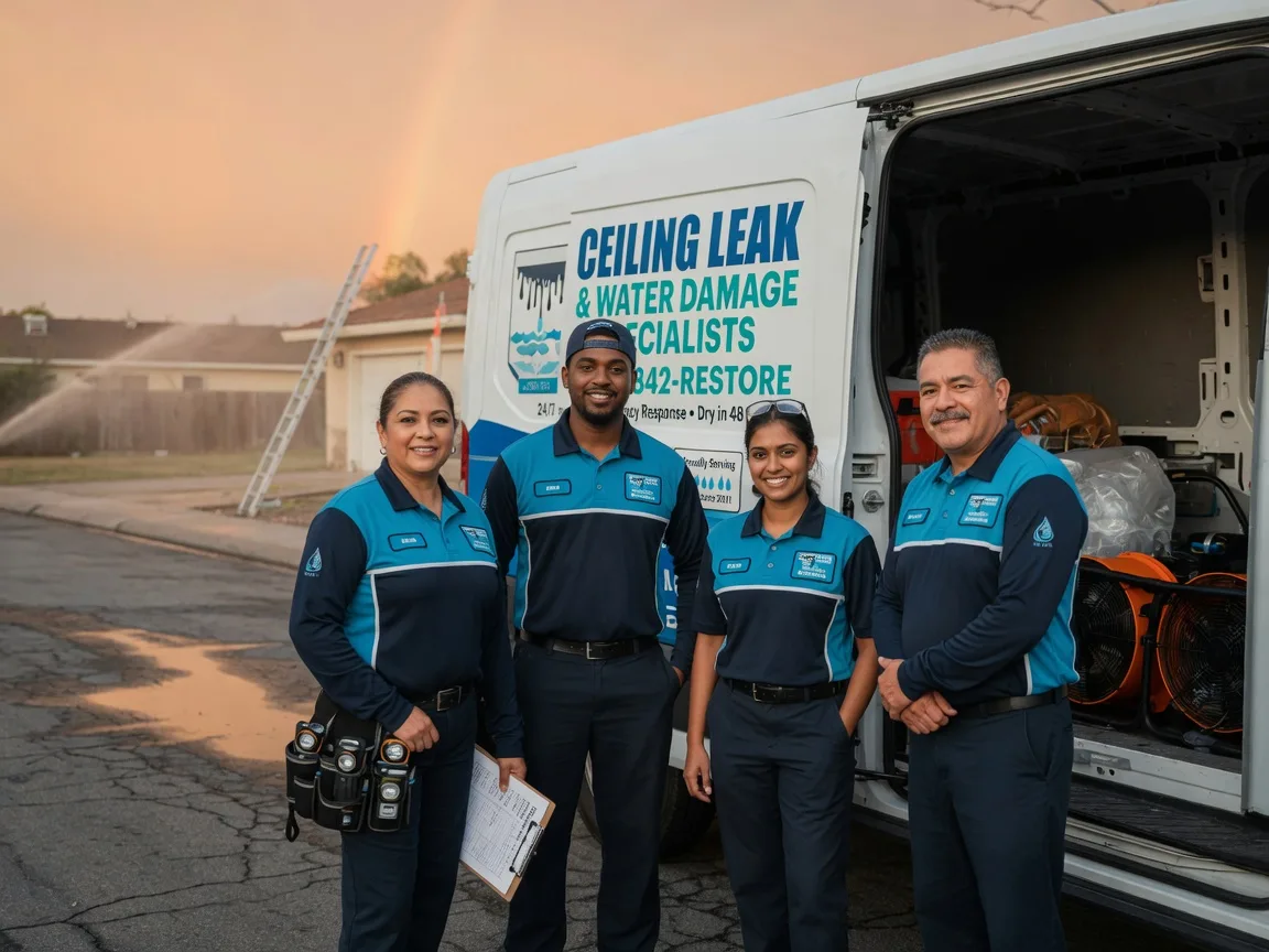 Ceiling Leak Cleanup company in Devils Lake, ND