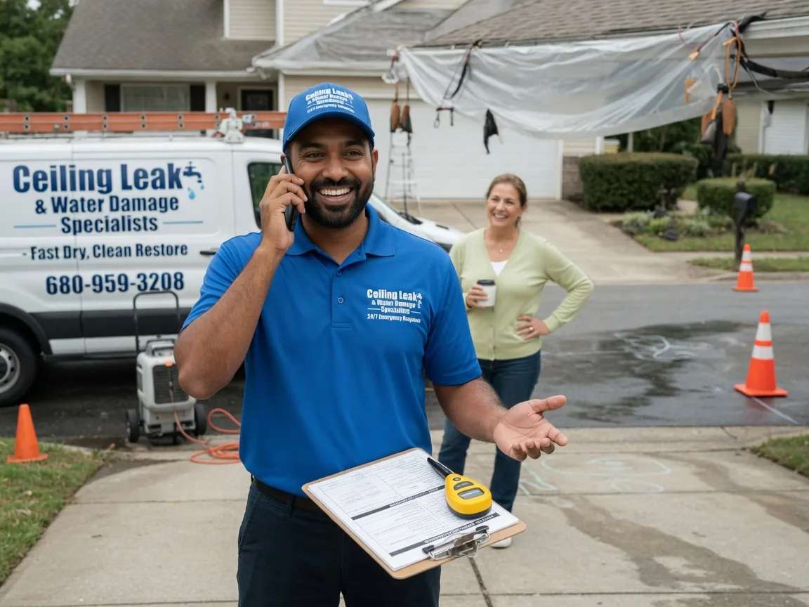 Ceiling Leak Cleanup Devils Lake, ND FAQs